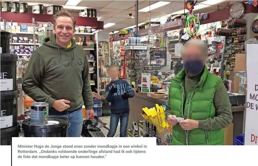 Oeps. Hugootje deed opeens een Grapperhausje