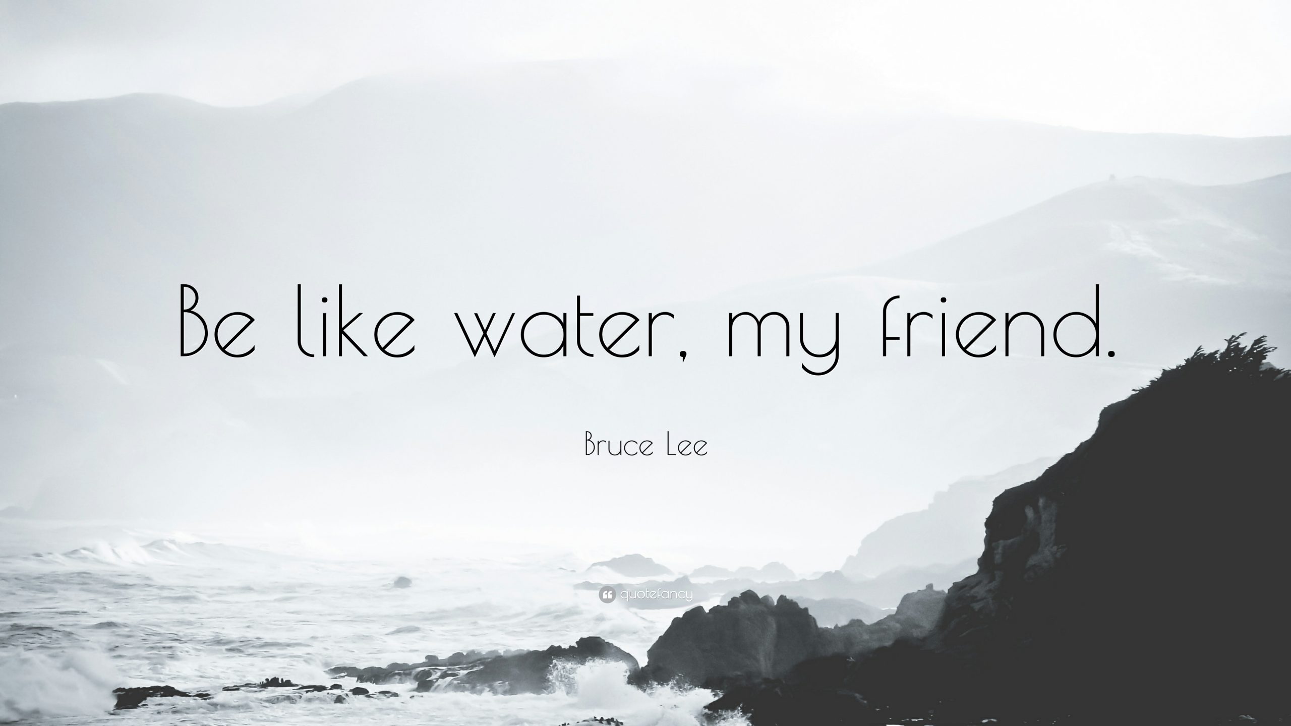 Wees als water